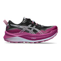 Women's Asics Trabuco Max 3, Black/Light Blue, 9 B Medium