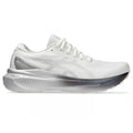 Women's Asics GEL-Kayano 30 Platinum, Real White/Pure Silver, 11.5 B Medium