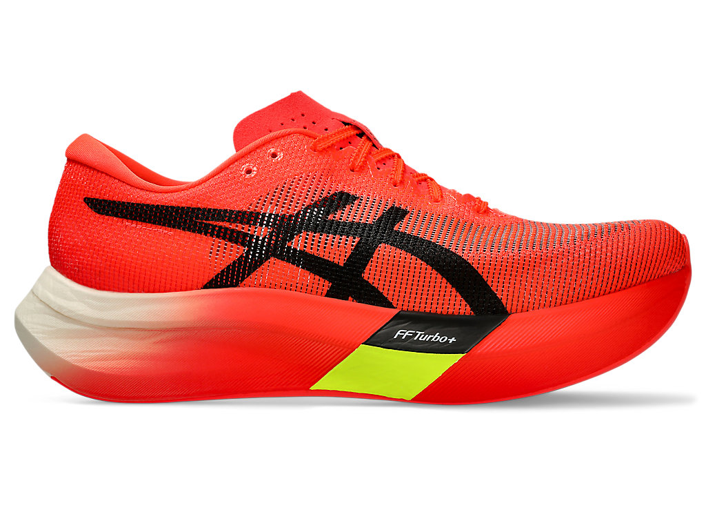 Men's Asics Metaspeed Sky Paris, Sunrise Red/Black, 11 D Medium