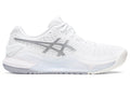 Women's Asics Gel-Resolution 9, White/Pure Silver, 7.5 B Medium