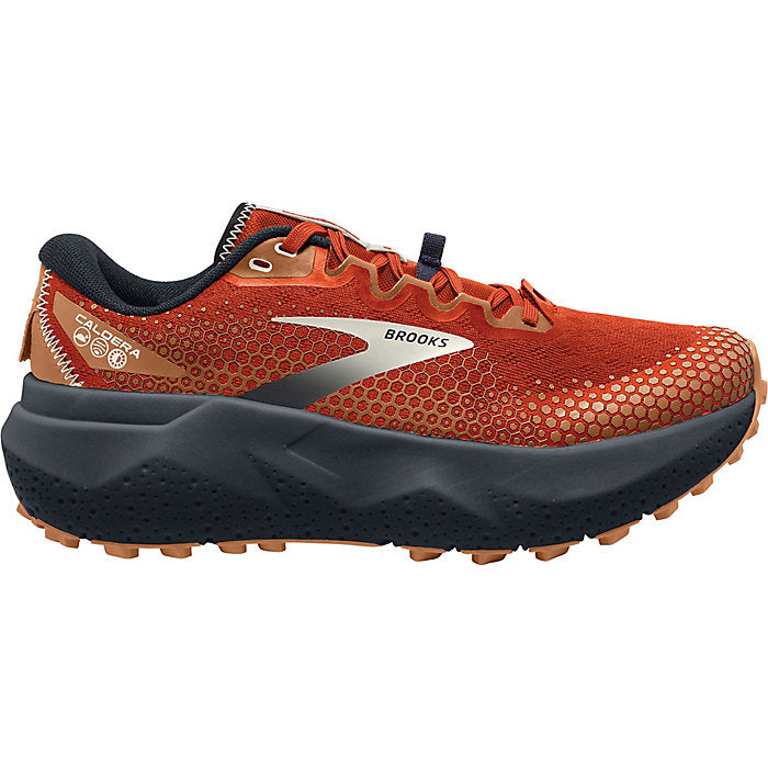 Men's Brooks Caldera 6, Rooibos/Biscuit/Peacoat, 11 D Medium