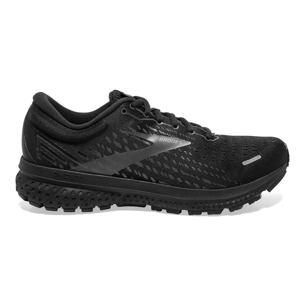 Men's Brooks Ghost 13, Black/Black, 11 D Medium