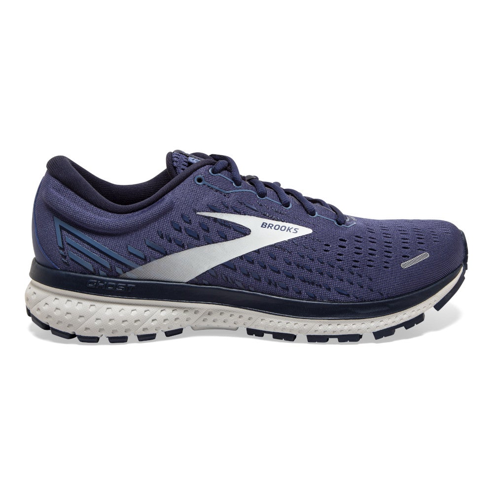 Men's Brooks Ghost 13, Deep Cobalt/Grey/Navy, 11 D Medium
