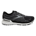 Men's Brooks Adrenaline GTS 21, Blackened Pearl/Black/Grey, 8.5 D Medium