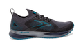 Men's Brooks Levitate Stealthfit 5, Black/Ebony/Crystal Teal, 12.5 D Medium