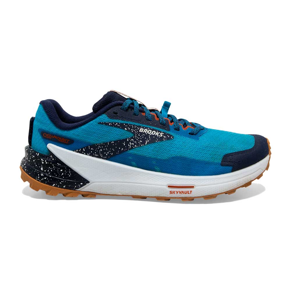 Men's Brooks Catamount 2, Peacoat/Atomic Blue/Rooibos, 11.5 D Medium