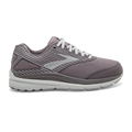 Women's Brooks Addiction Walker Suede, Shark/Alloy/Oyster, 10.5 D Wide