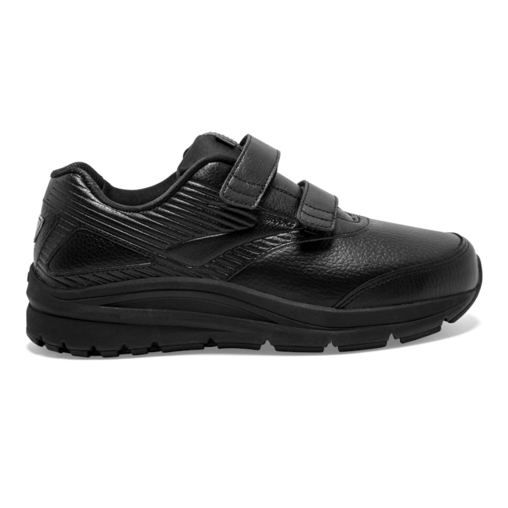 Men's Brooks Addiction Walker V-Strap 2, Black, 9 D Medium