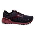 Women's Brooks Adrenaline GTS 21, Black/Raspberry, 7.5 B Medium
