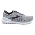 Women's Brooks Adrenaline GTS 21, Grey/Light Blue, 7.5 B Medium