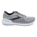 Women's Brooks Adrenaline GTS 21, Oyster/Alloy/Light Blue, 11 B Medium