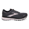 Women's Brooks Ghost 13, Black/Hushed Violet, 7 D Wide
