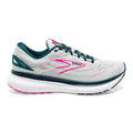 Women's Brooks Glycerin 19, Ice Flow/Navy/Pink, 7 D Wide