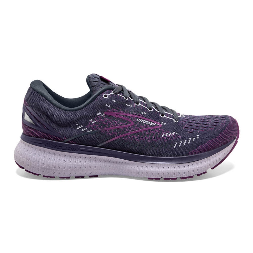 Women's Brooks Glycerin 19, Ombre/Violet/Lavender, 8 B Medium