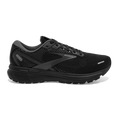 Women's Brooks Ghost 14, Black/Black/Ebony, 12 B Medium