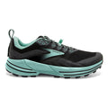 Women's Brooks Cascadia 16, Black/Ebony/Yucca, 10.5 D Wide