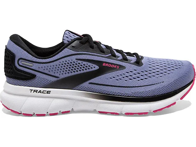 Women's Brooks Trace 2, Purple Impression/Black/Knocko, 11 B Medium