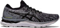 Men's Asics Gel-Nimbus 23 Knit, Sheet Rock/Black/Knit, 10.5 D Medium