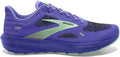 Women's Brooks Launch 9, Blue Iris/Ebony/Green, 8 B Medium