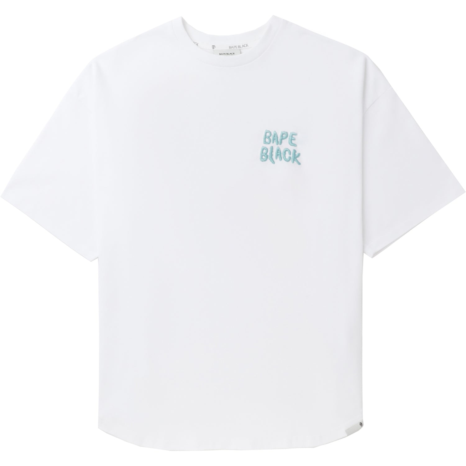 BAPE BLACK EMBROIDERY TEE MENS