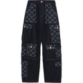 BAPY MONOGRAM CARGO JEANS LADIES
