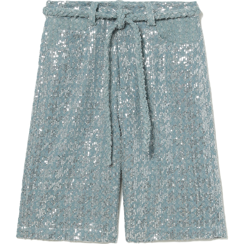 BAPY SEQUINS DENIM CULOTTE LADIES