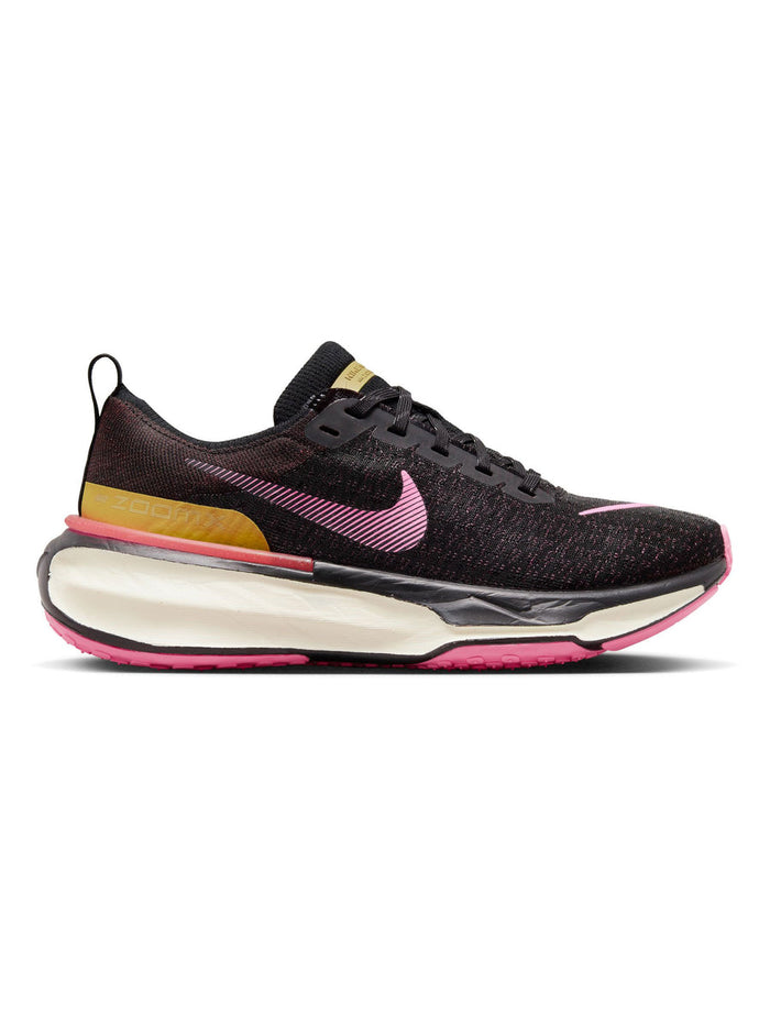 Women's Nike Invincible 3, Earth/Pink Spell-Black, 10 B Medium