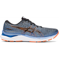 Men's Asics Gel-Cumulus 24, Black/Shocking Orange, 9 4E Extra Wide