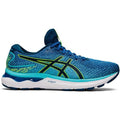 Men's Asics GEL-Nimbus 24, Lake Drive/Hazard Green, 8.5 D Medium
