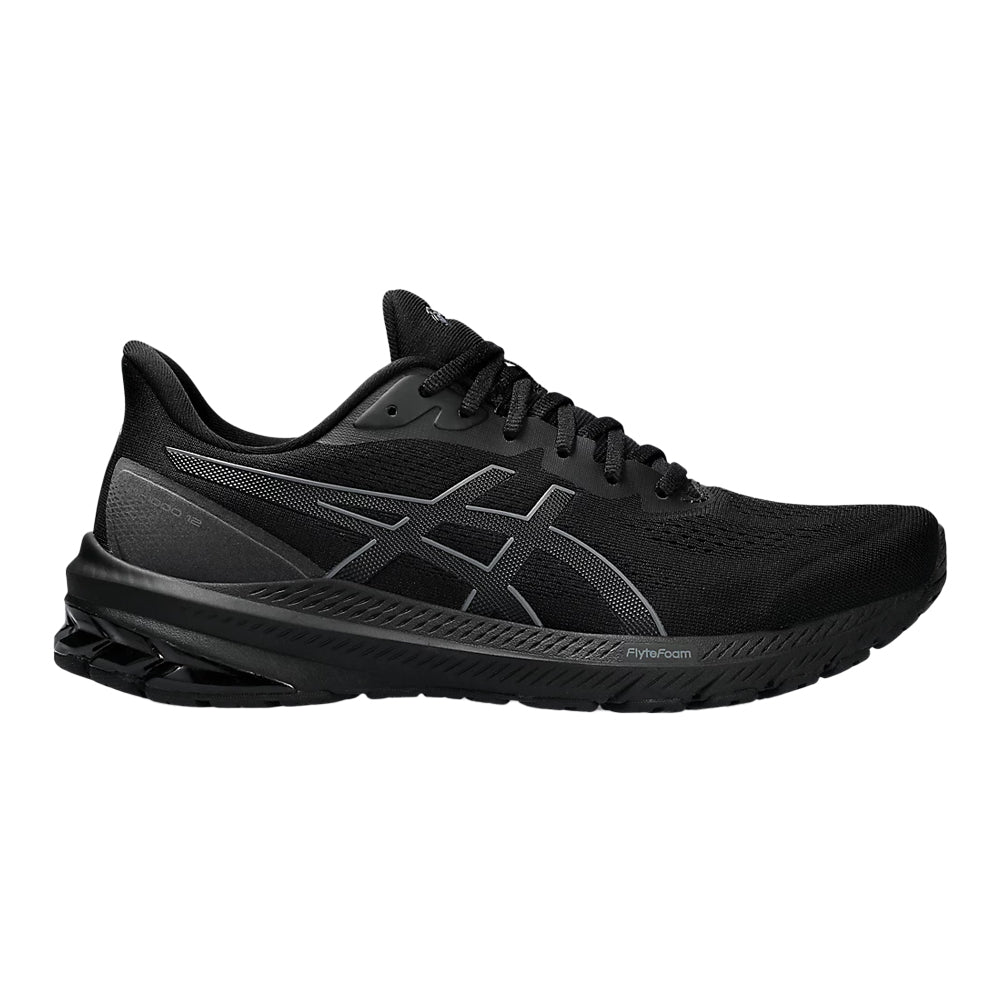 Men's Asics GT-1000 12, Black/Carrier Grey, 11 D Medium