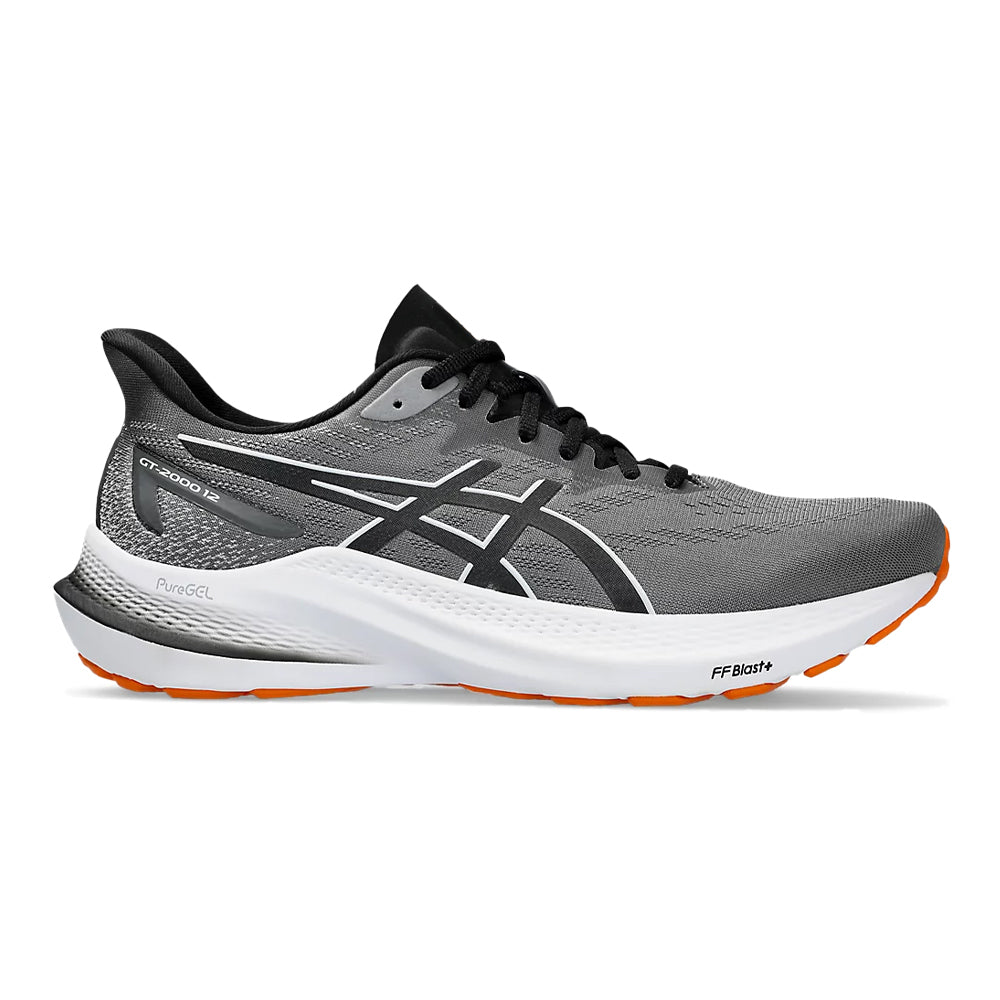 Men's Asics GT-2000 12, Metropolis/Black, 9.5 D Medium
