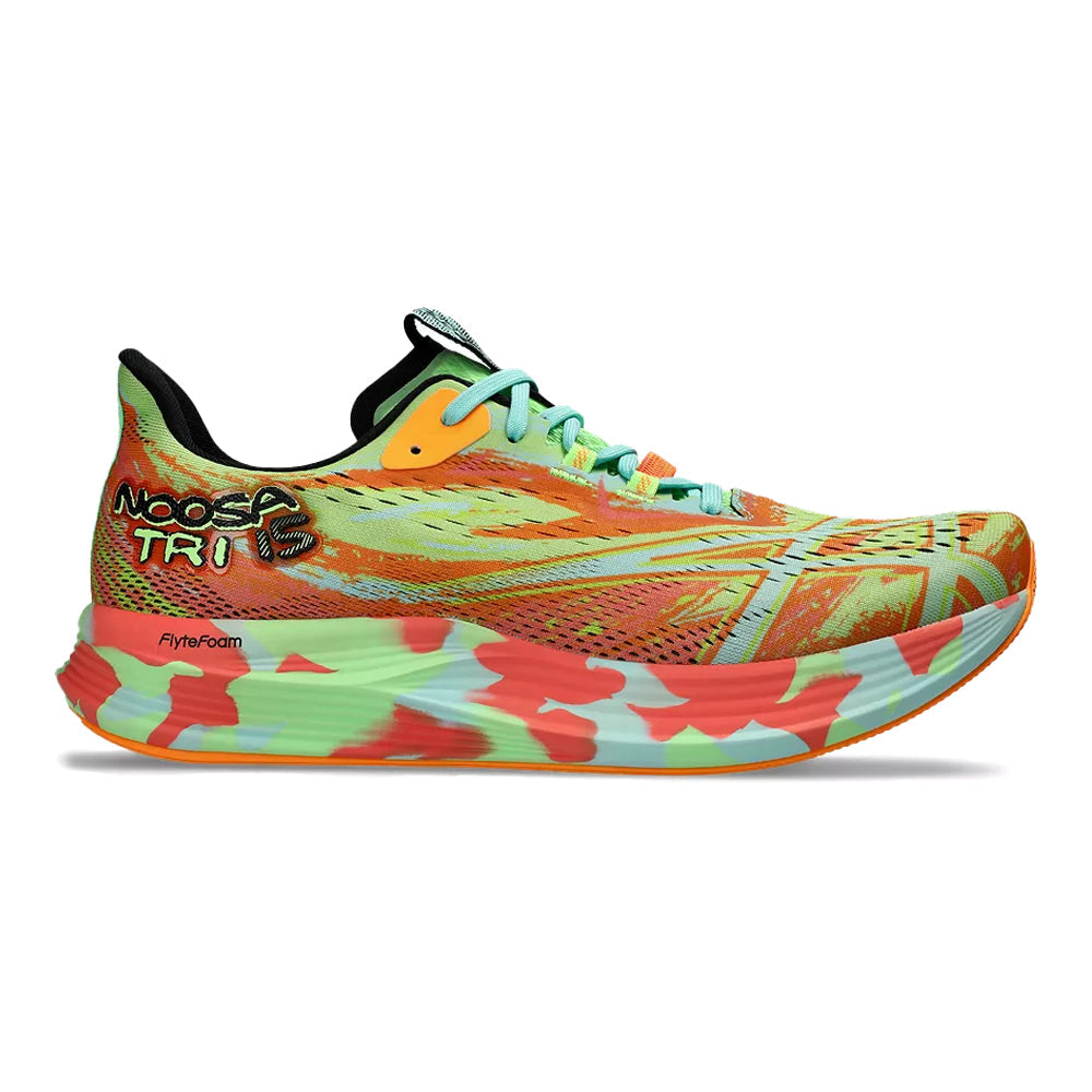 Men's Asics Noosa Tri 15, Lime Burst/Illuminate Mint, 9 D Medium