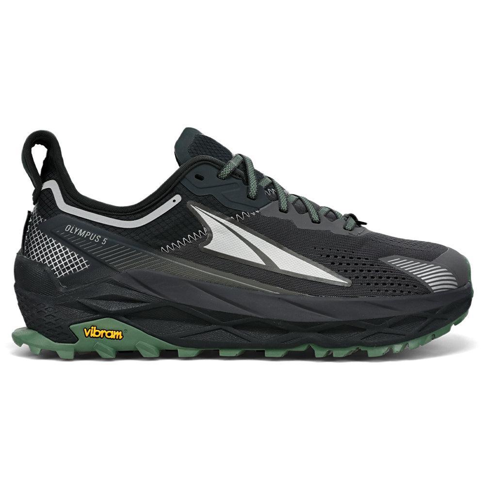 Men's Altra Olympus 5, Black/Gray, 12 D Medium