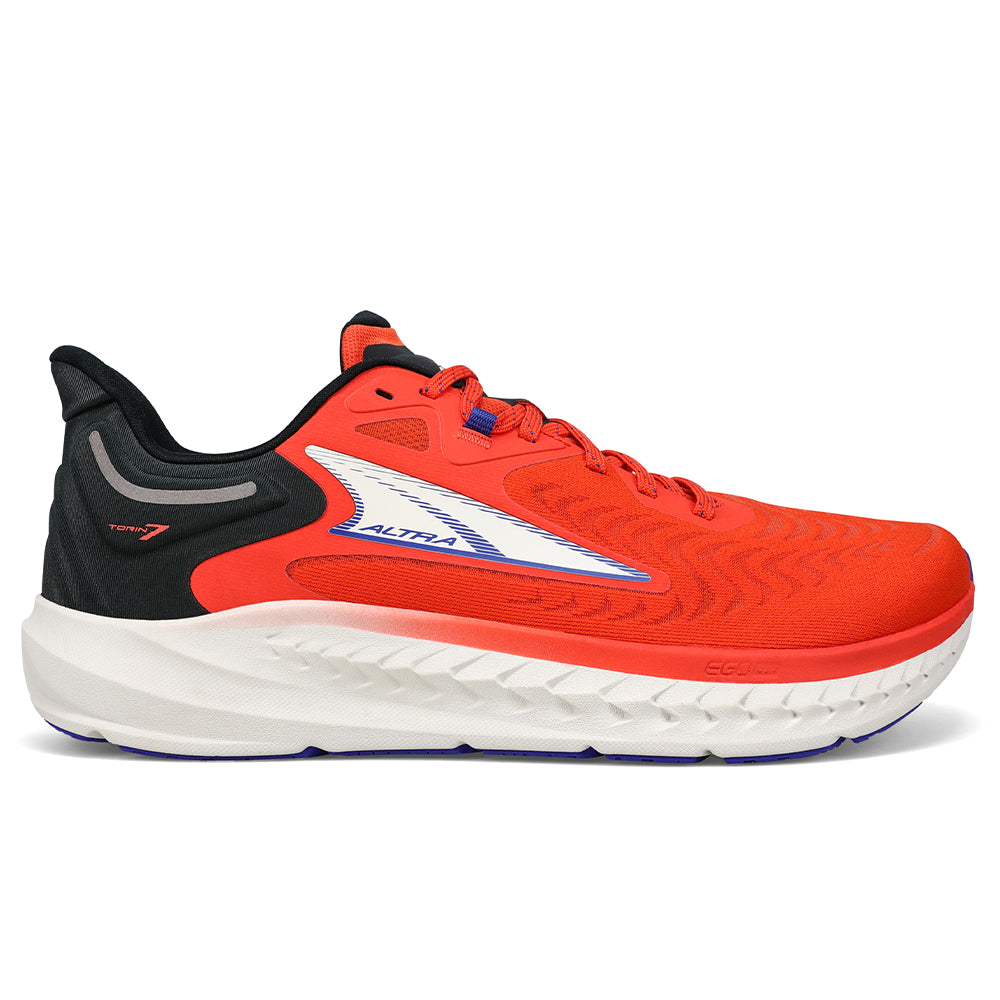 Men's Altra Torin 7, Black/Red, 9.5 D Medium