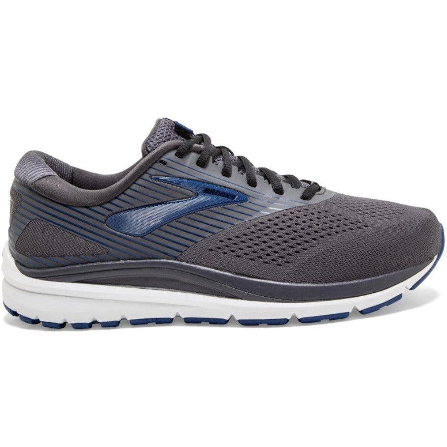 Men's Brooks Addiction 14, Blackened Pearl/Blue/Black, 8.5 B Narrow