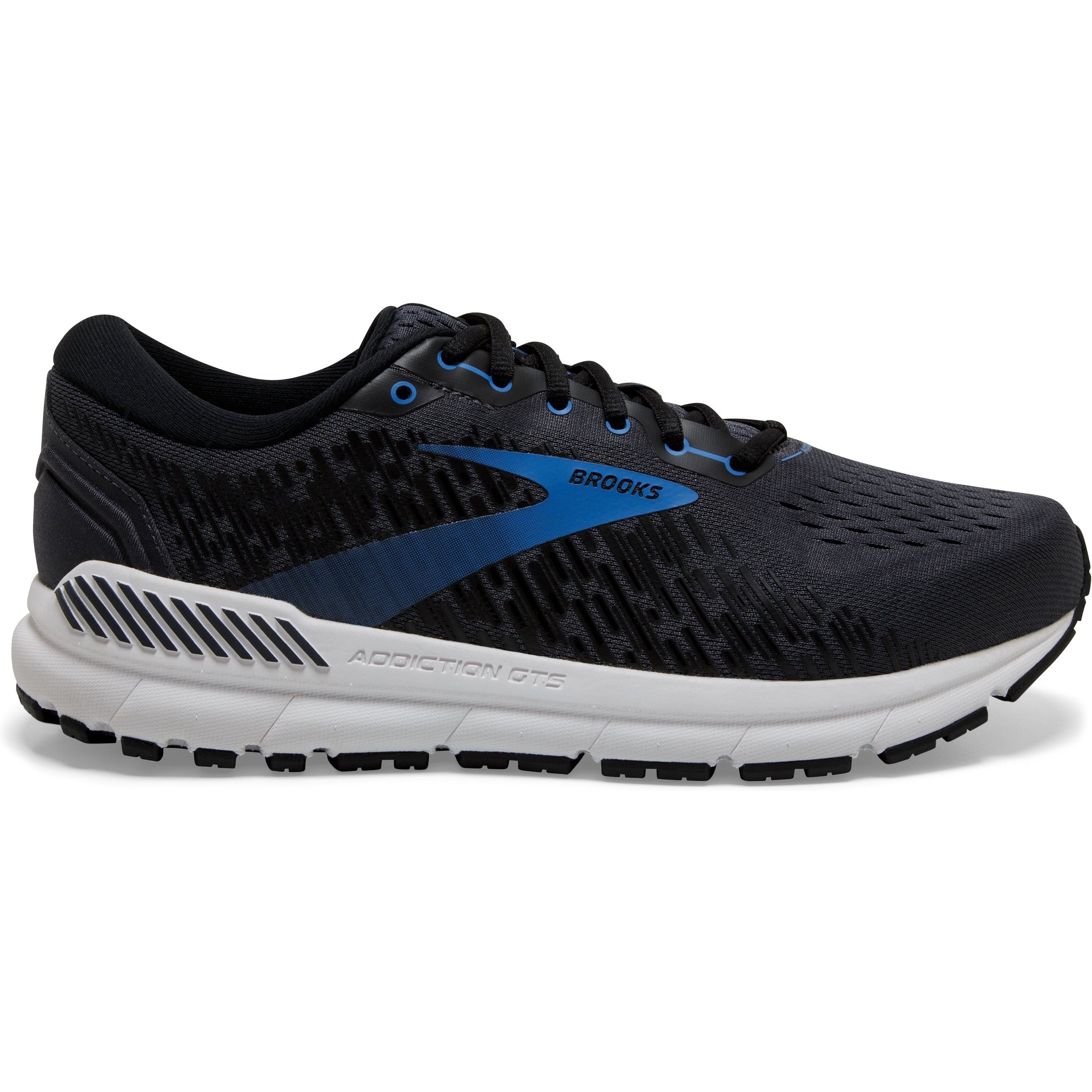 Men's Brooks Addiction GTS 15, India Ink/Black/Blue, 9.5 2E Wide