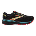 Men's Brooks Adrenaline GTS 22, Black/Blue/Bittersweet, 14 D Medium