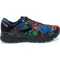 Men's Brooks Adrenaline GTS 22, Black/Blue/Cherry Tomato, 11 D Medium