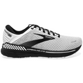 Men's Brooks Adrenaline GTS 22, White/Grey/Black, 8 D Medium