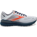 Men's Brooks Adrenaline GTS 22, Arctic/Red/Titan, 8.5 D Medium