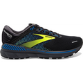 Men's Brooks Adrenaline GTS 22, Black/Blue/Nightlife, 8.5 D Medium