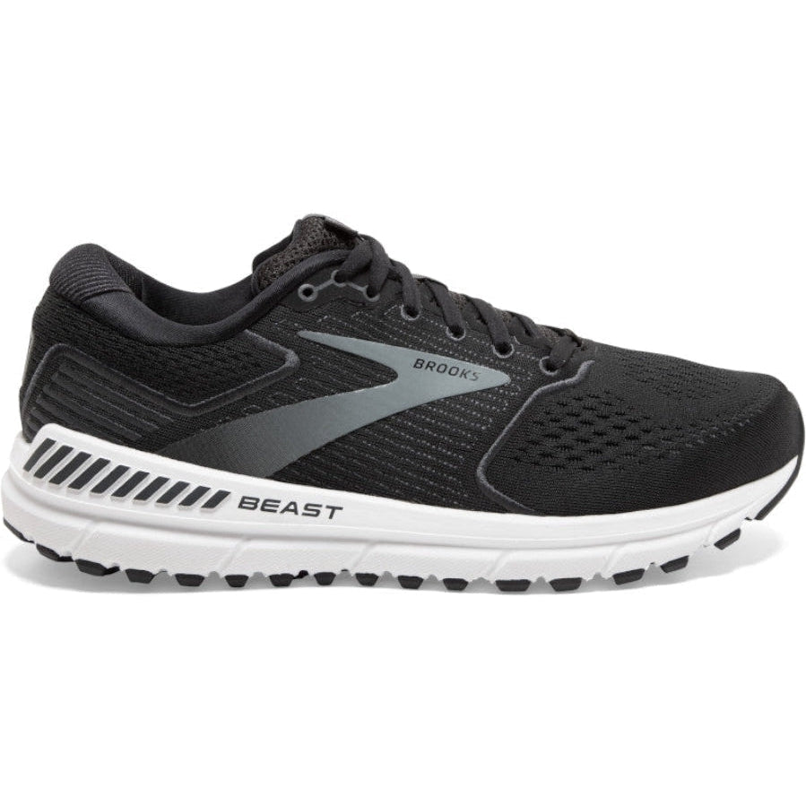 Men's Brooks Beast '20, Black/Ebony/Grey, 10.5 D Medium