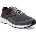 Men's Brooks Dyad 11, Blackened Pearl/Alloy/Red, 10 D Medium