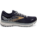 Men's Brooks Ghost 13, Peacoat/Grey/Gold, 9 D Medium