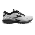 Men's Brooks Ghost 15, White/Black, 15 D Medium