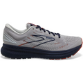 Men's Brooks Glycerin 19, Grey/Alloy/Peacoat, 8.5 D Medium