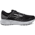 Men's Brooks Glycerin 20, Black/White/Alloy, 8.5 D Medium