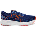 Men's Brooks Glycerin 20, Blue Depths/Palace Blue/Orange, 9.5 D Medium