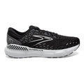 Men's Brooks Glycerin GTS 20, Black/White/Alloy, 11 D Medium