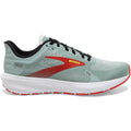 Men's Brooks Launch 9, Blue Surf/Black/Cherry Tomato, 9.5 D Medium